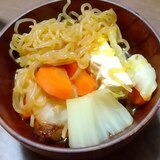 豆腐と白菜のすき煮